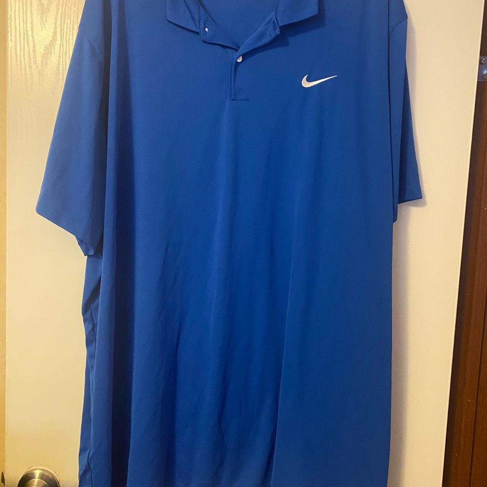 Nike Men's Classic Blue Polo Shirt